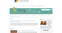 Desktop Screenshot of breezymama.com